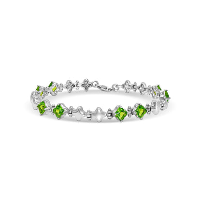 Celestial Green Zircon Bracelet
