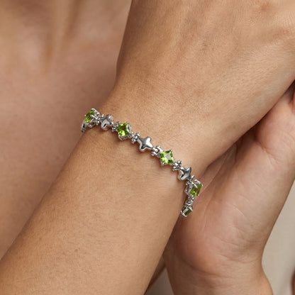 Celestial Green Zircon Bracelet