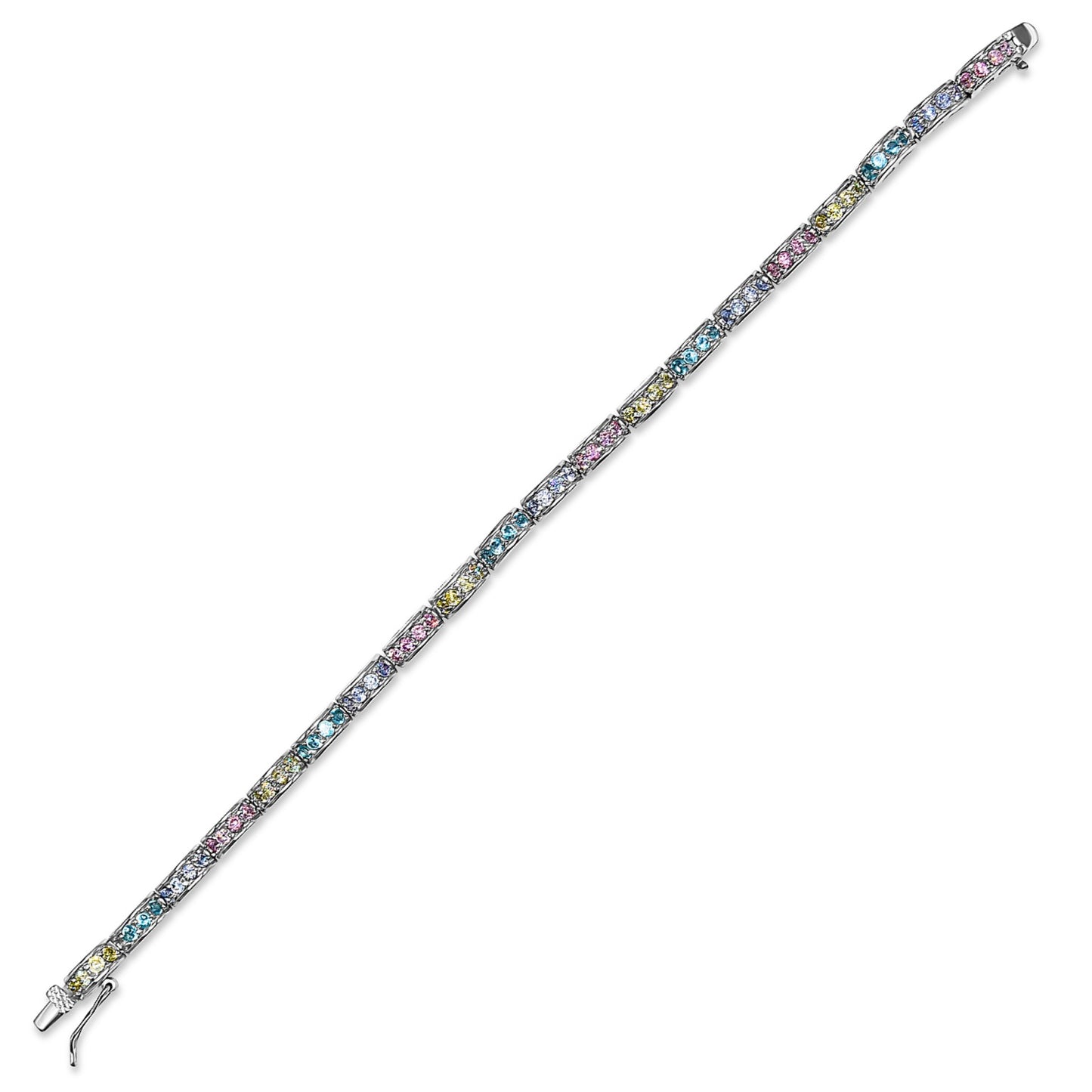 Pastel Pavé Zircon Bracelet