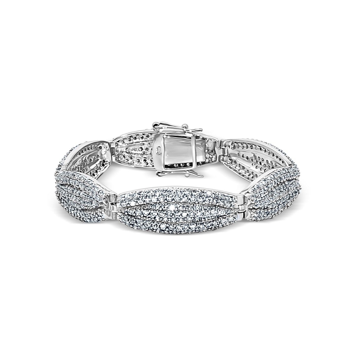 Sculpted Marquise Luxury Bracelet