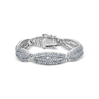 Sculpted Marquise Luxury Bracelet image