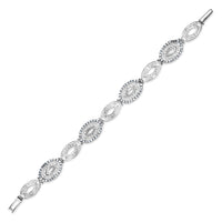 Ornamental Oval Filigree Statement Bracelet image