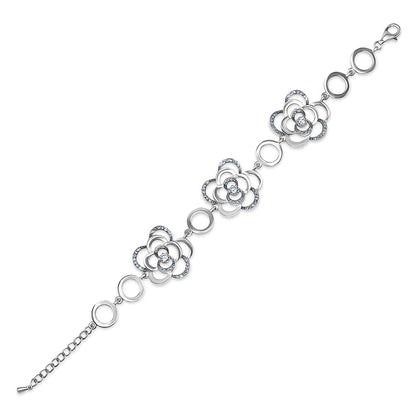 Bloom Link Statement Bracelet