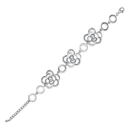 Bloom Link Statement Bracelet