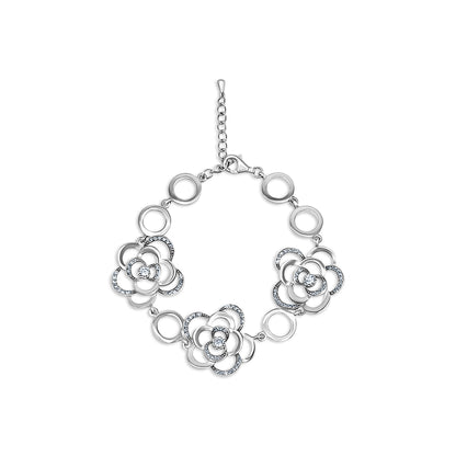 Bloom Link Statement Bracelet