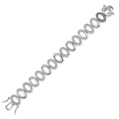 Alternating Oval Link Bracelet