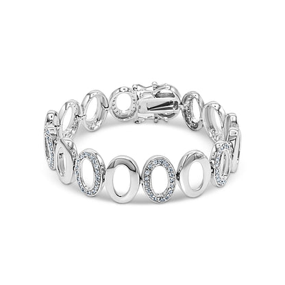 Alternating Oval Link Bracelet