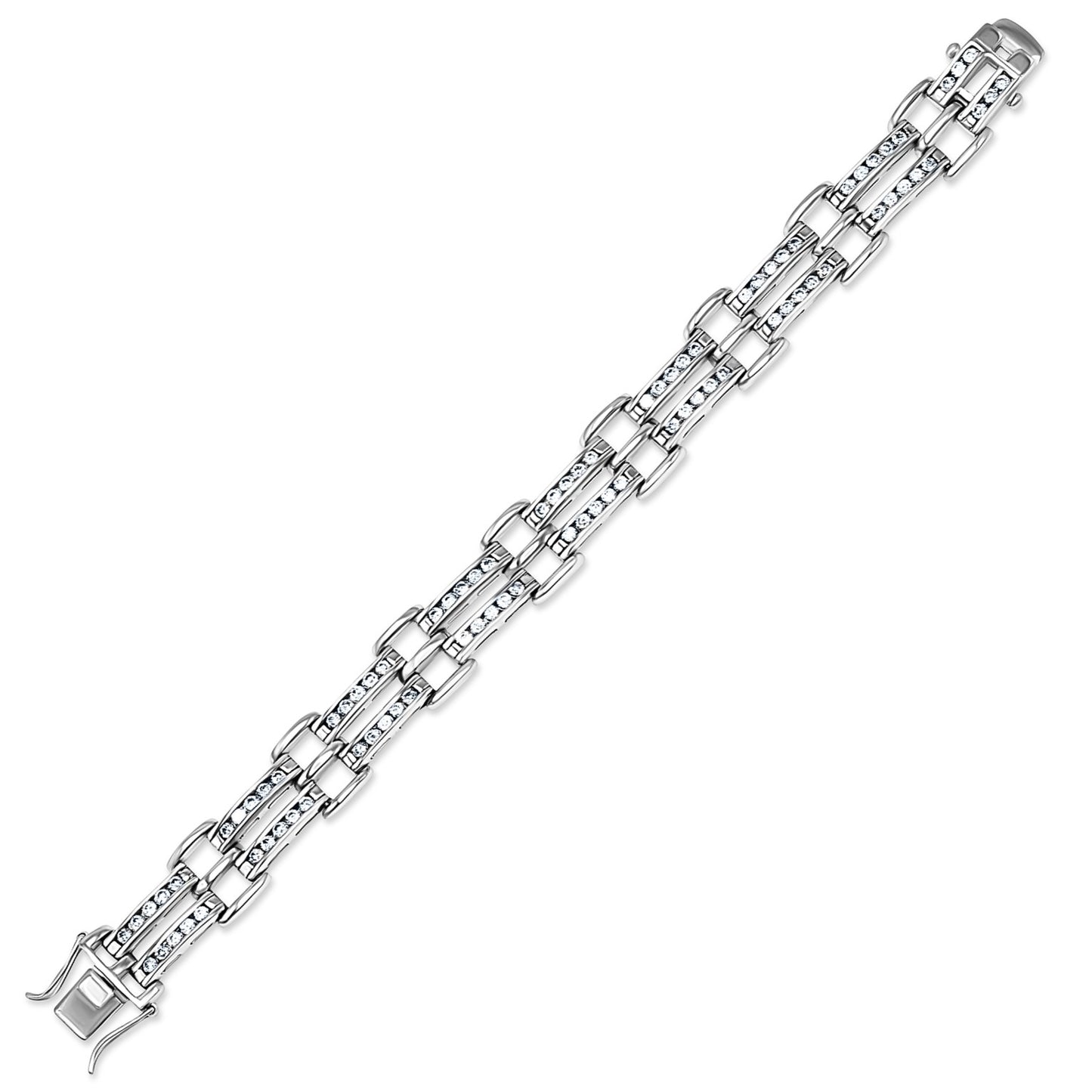 Structured Double Row Bracelet