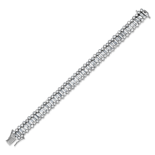 Luxe Baguette Line Bracelet