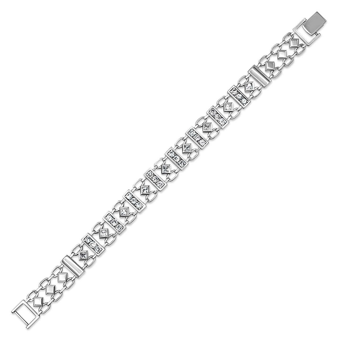 Architectural Chain Statement Bracelet