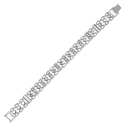 Architectural Chain Statement Bracelet