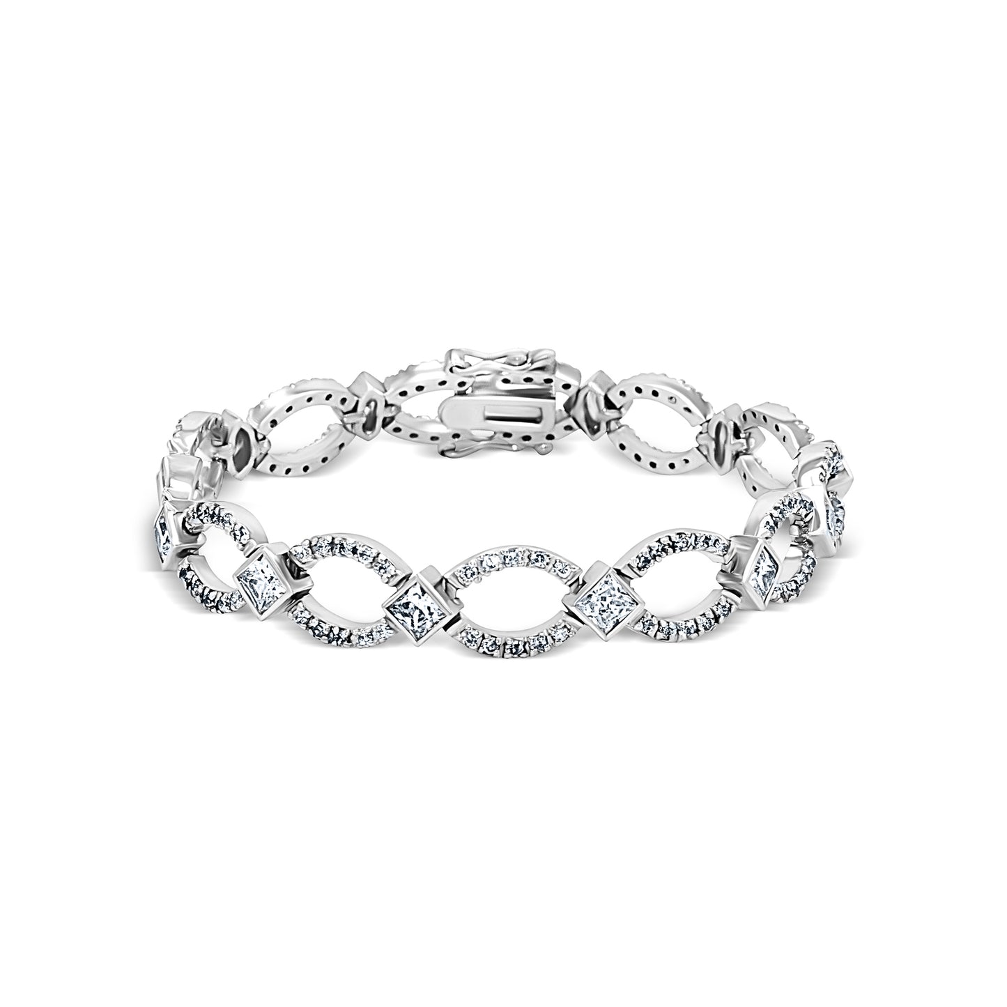 Marquise Link Pavé Bracelet
