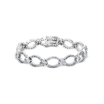 Marquise Link Pavé Bracelet