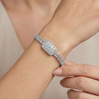 Grand Pavé Centerpiece Bracelet
