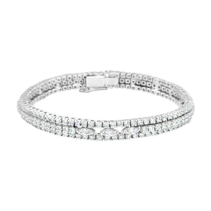 Elegant Band Statement Bracelet