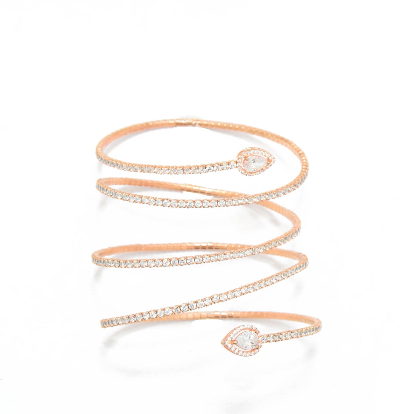 Spring Rose Gold Bangle