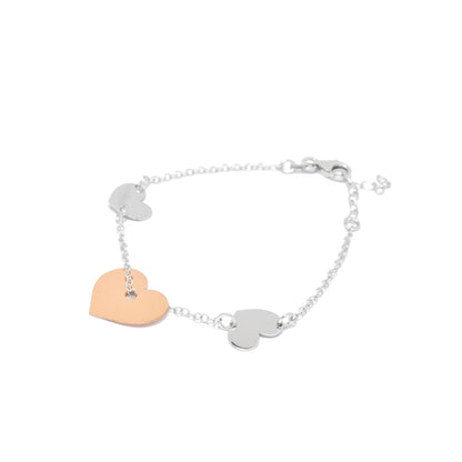 Rose Hearts Bracelet