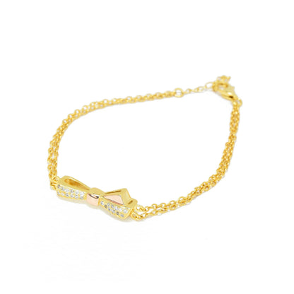 Golden Ribbon Bracelet