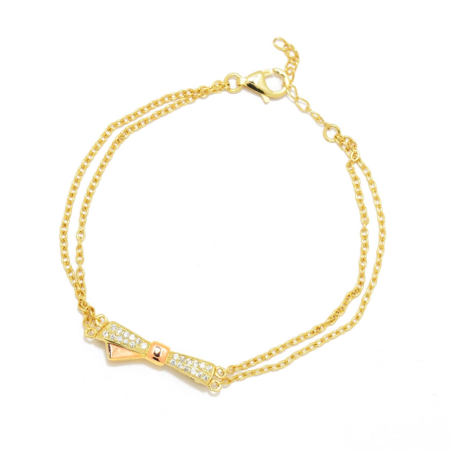 Golden Ribbon Bracelet