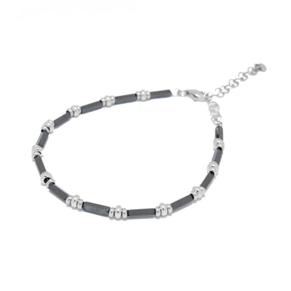 Hematite Unisex Bracelet