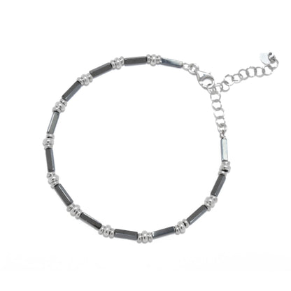 Hematite Unisex Bracelet