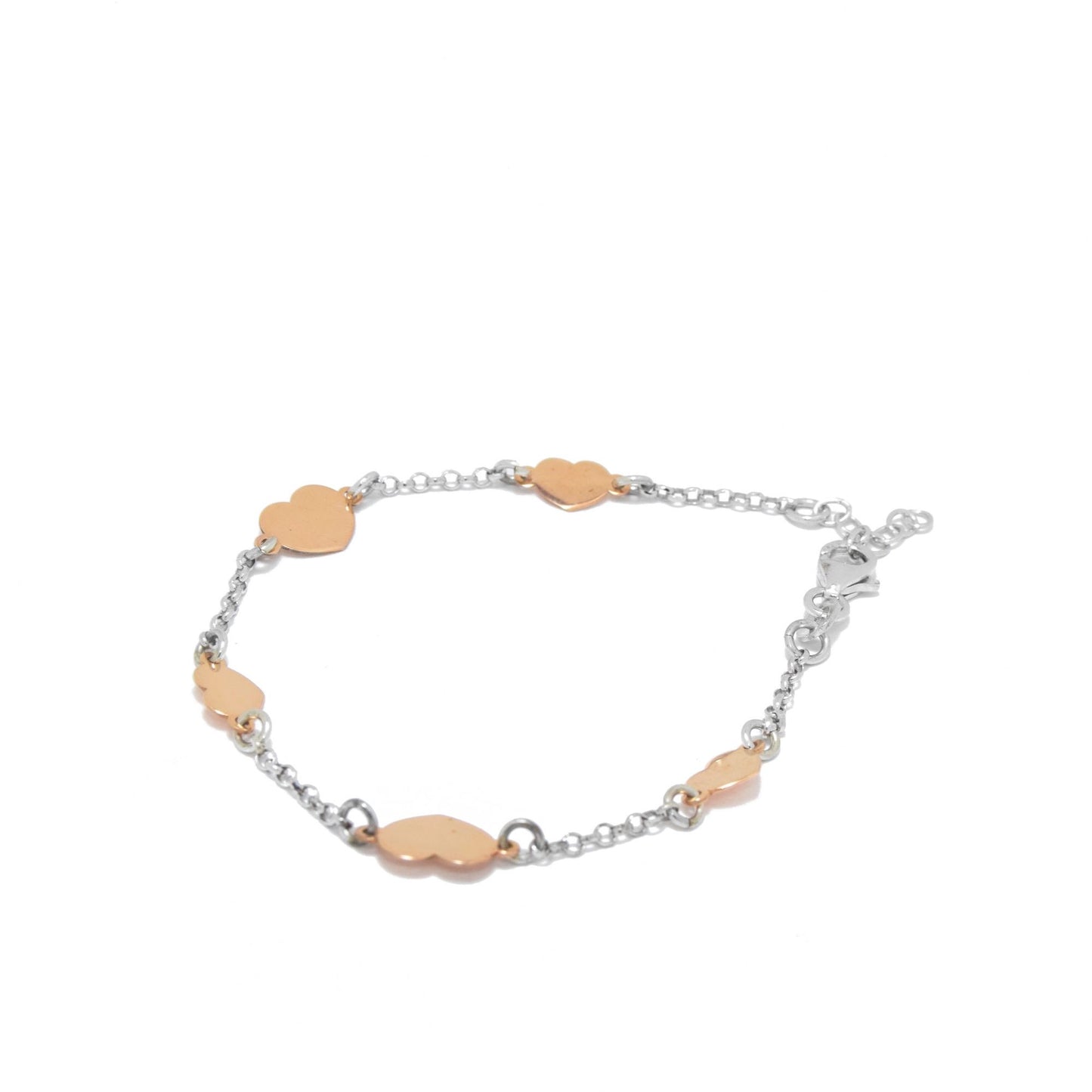 Hearts Chain Bracelet