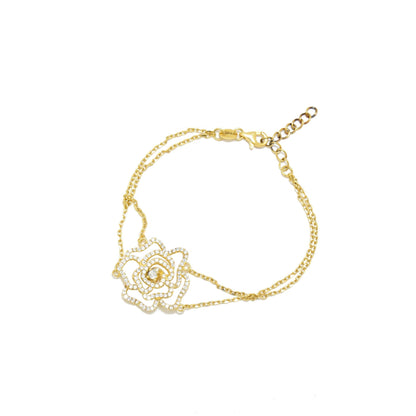 Golden Flower Bracelet