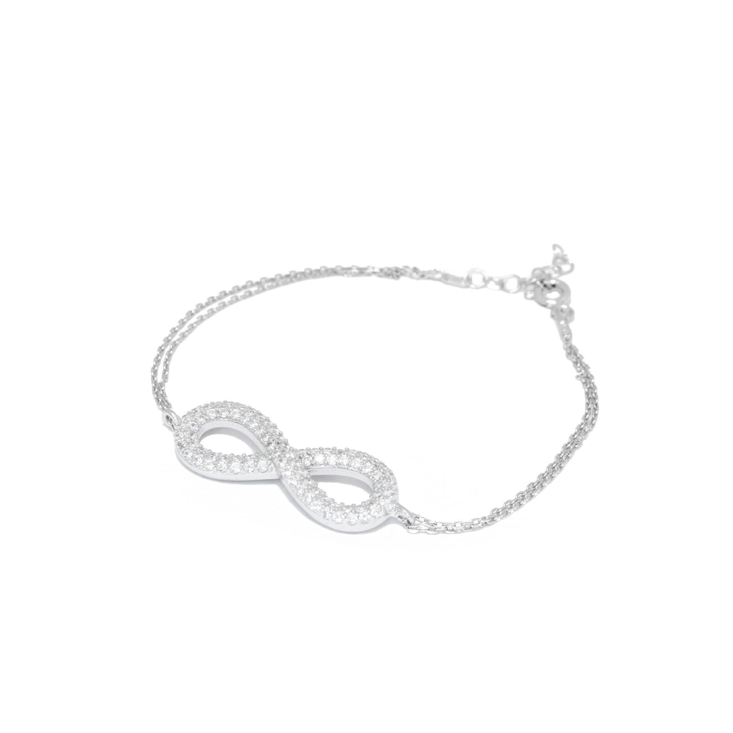 Sparkling Infinity Bracelet