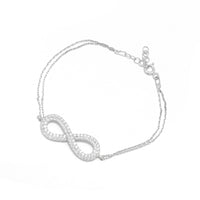 Sparkling Infinity Bracelet image