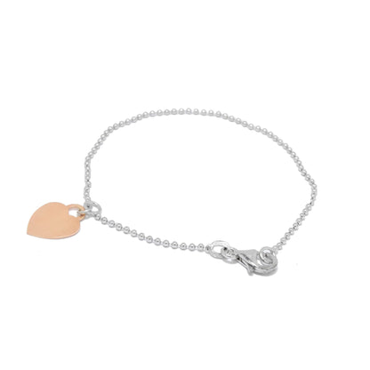 Rose Heart Bracelet