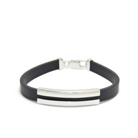 Silver Rubber Bracelet image