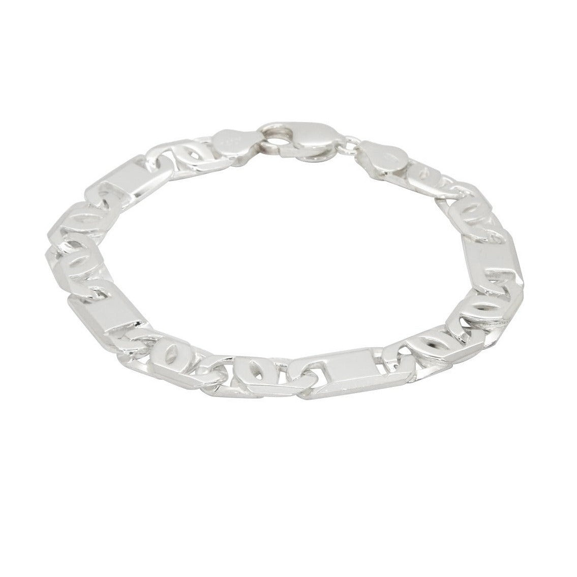 Marine-Scroll Chain Bracelet