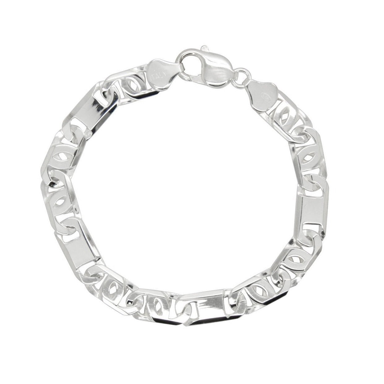 Marine-Scroll Chain Bracelet