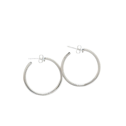 Inside-out Hoop Earrings