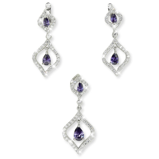 Amethyst Half Set