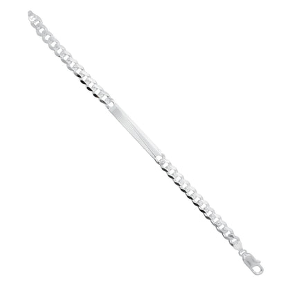 Satinato ID Bracelet 11 mm Slanted Flip