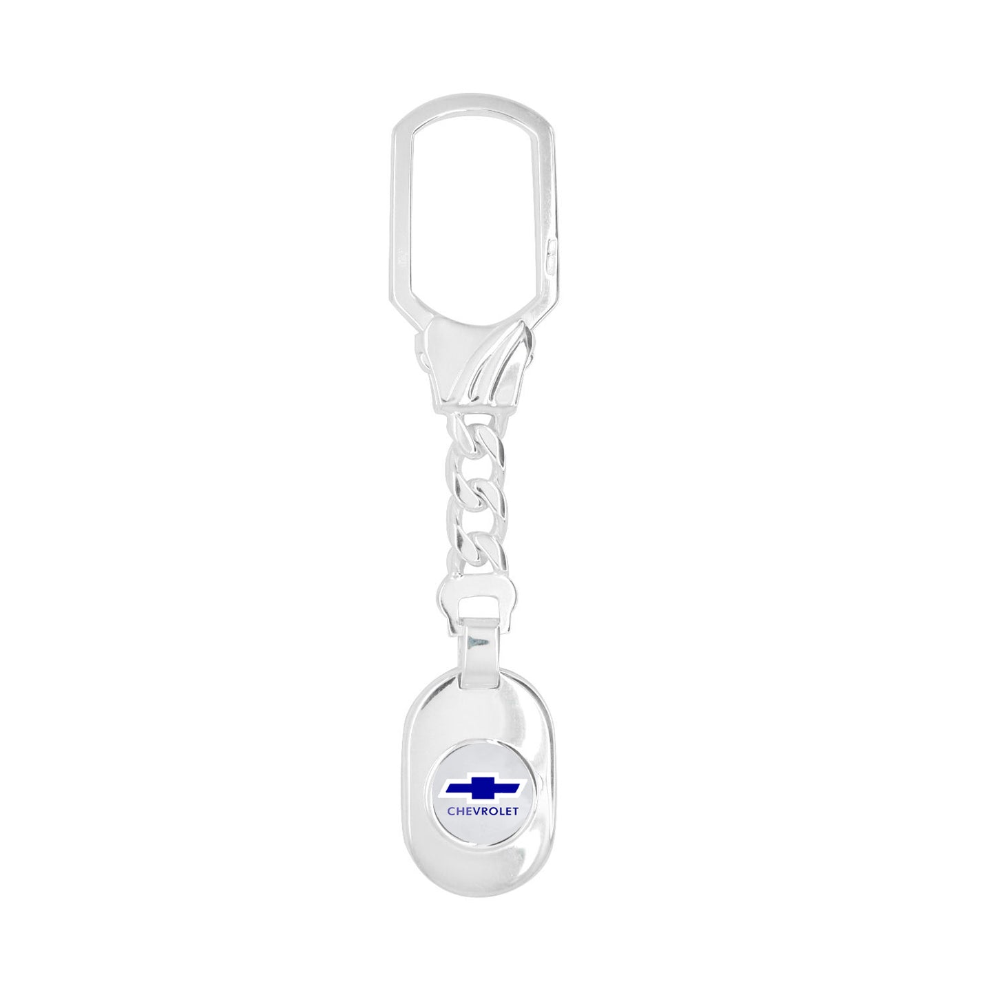 Cheverolet-silver-keychain