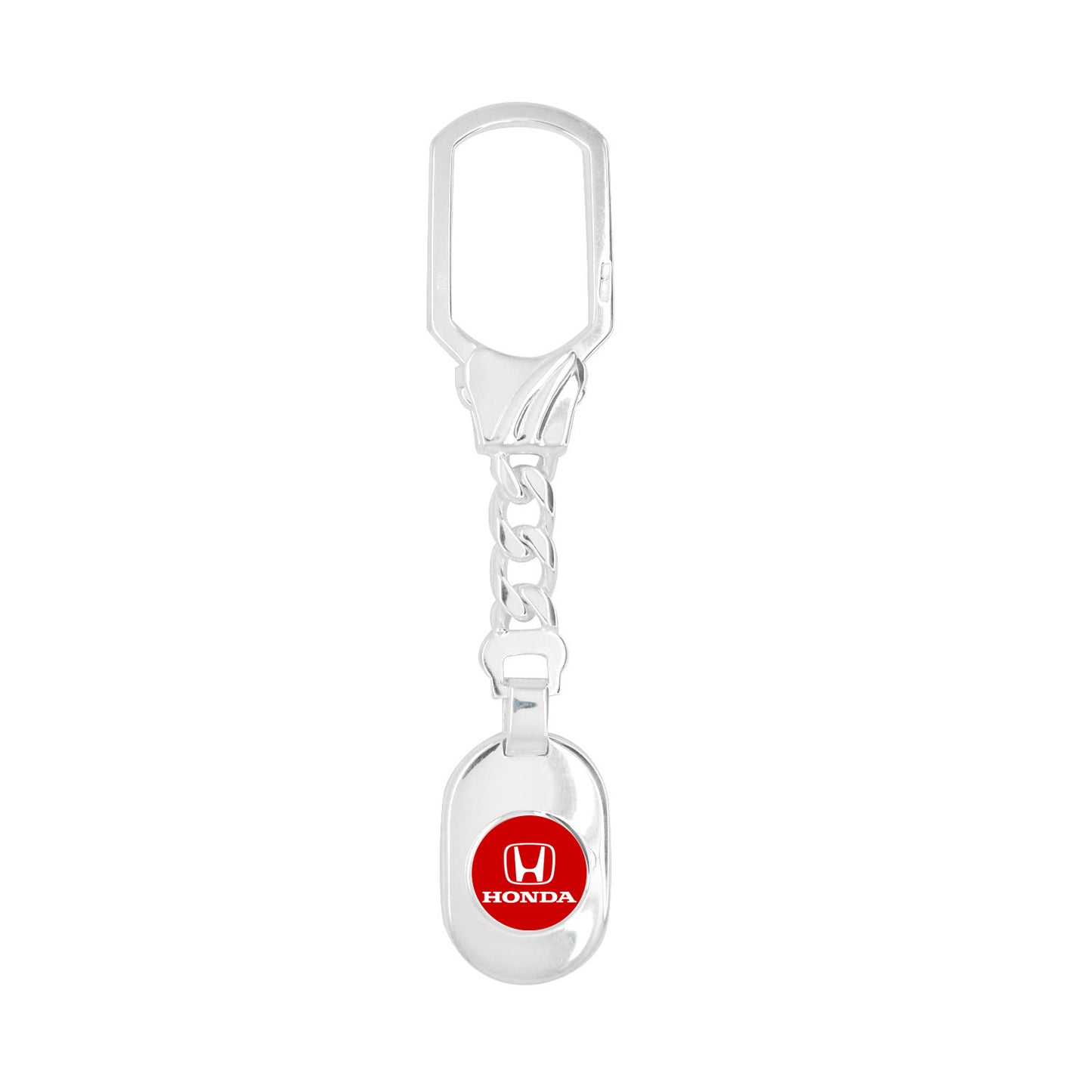 Honda-silver-keychain