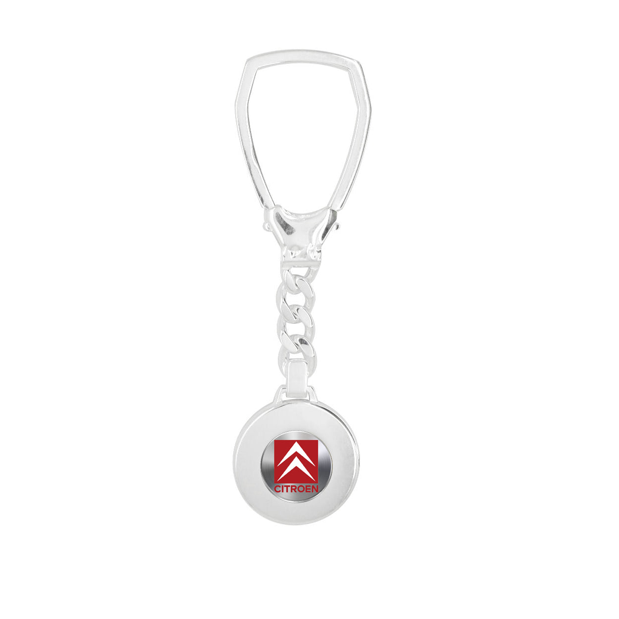 Citroen-silver-keychain