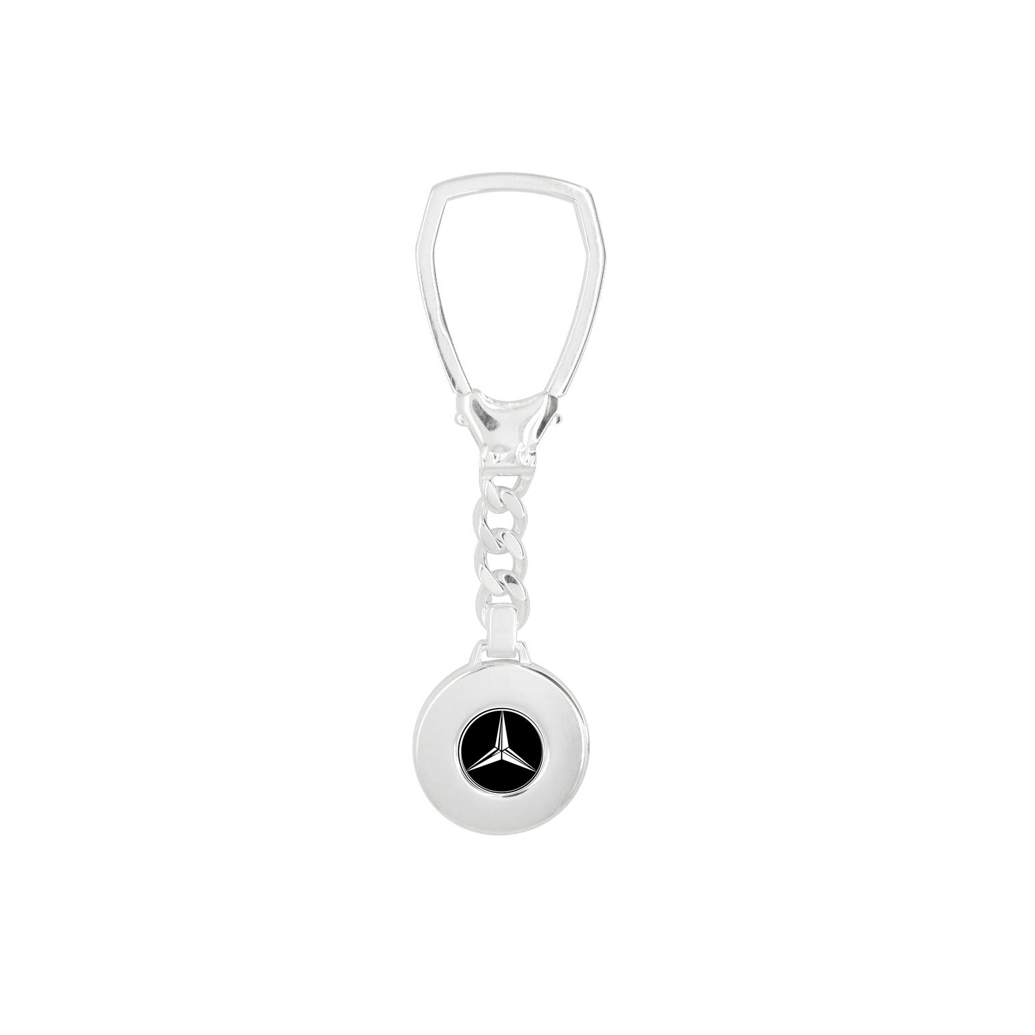 Mercedes-silver-keychain