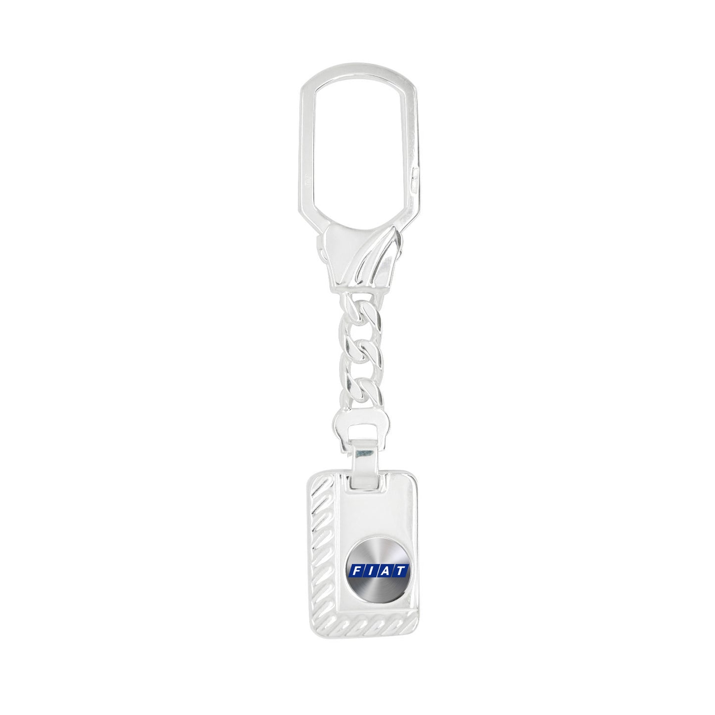 FIAT-silver-keychain