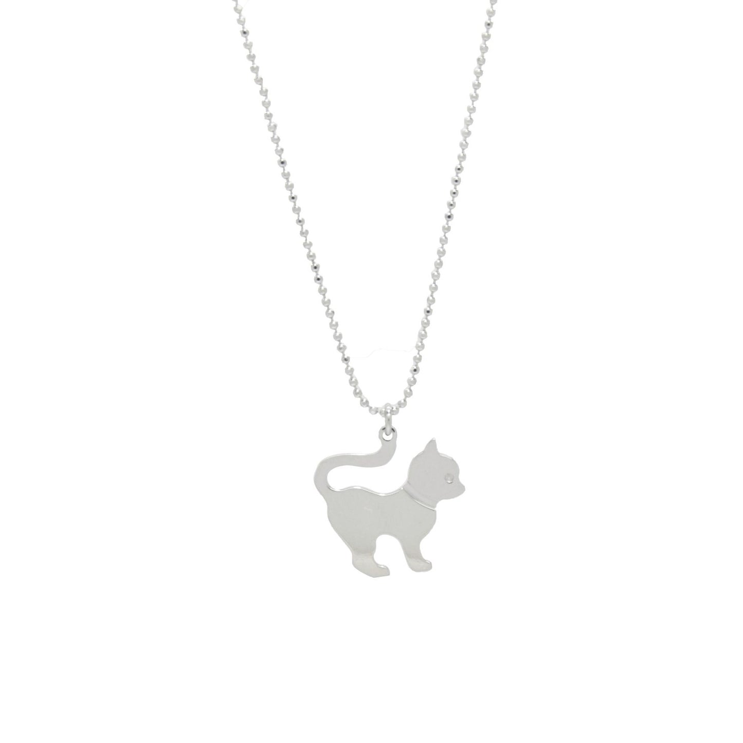 Cat Pendant Necklace