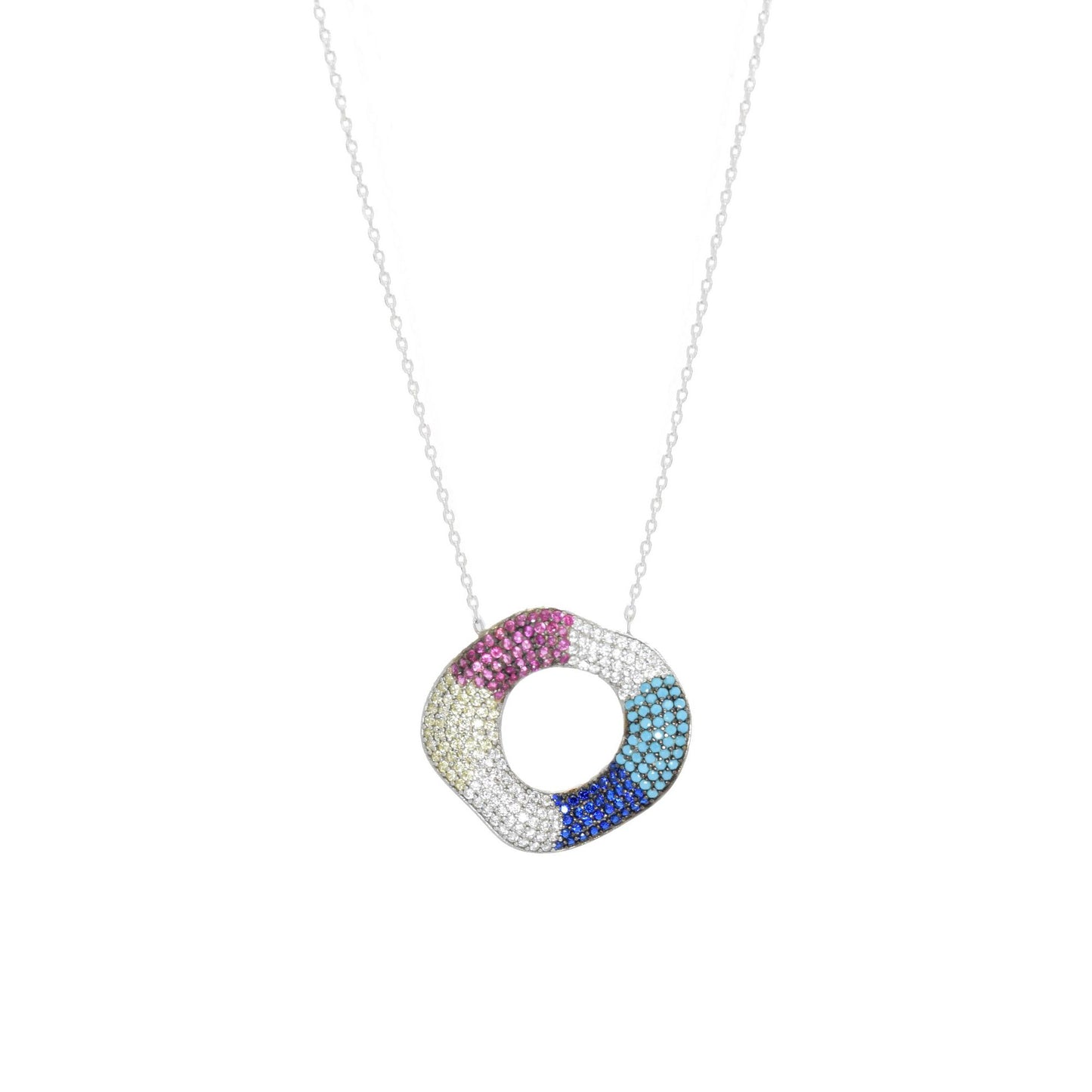 Colorful Pendant Necklace