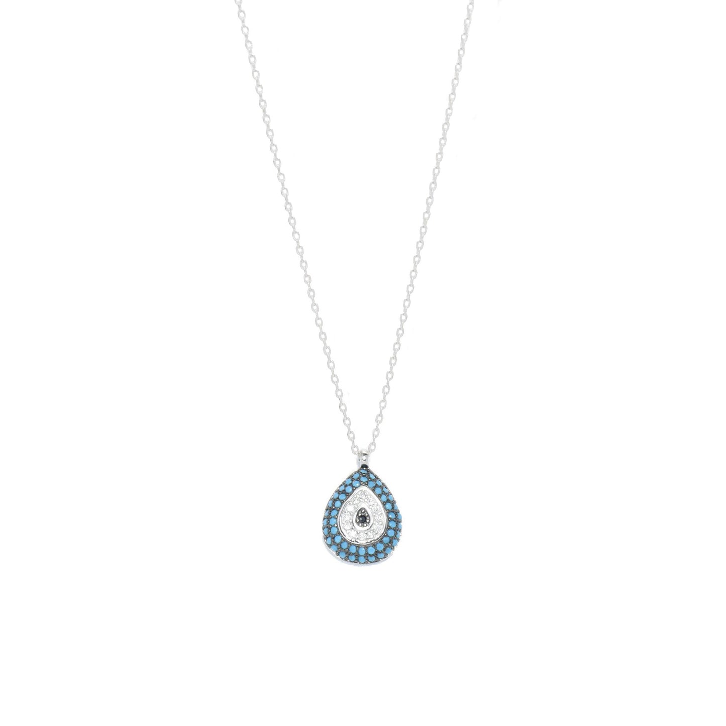 Evil Eye Drop Necklace