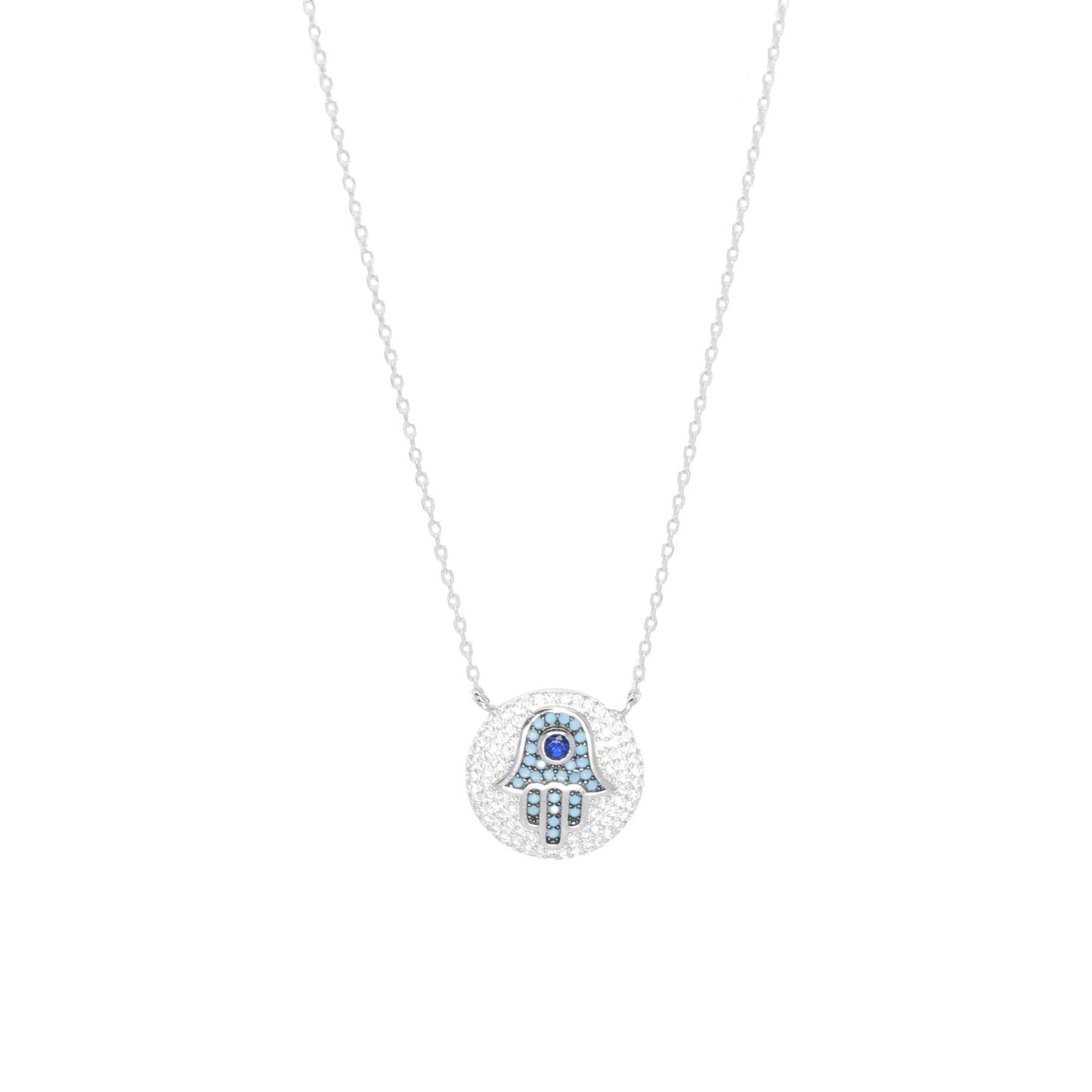 Sparkling Evil Eye Necklace