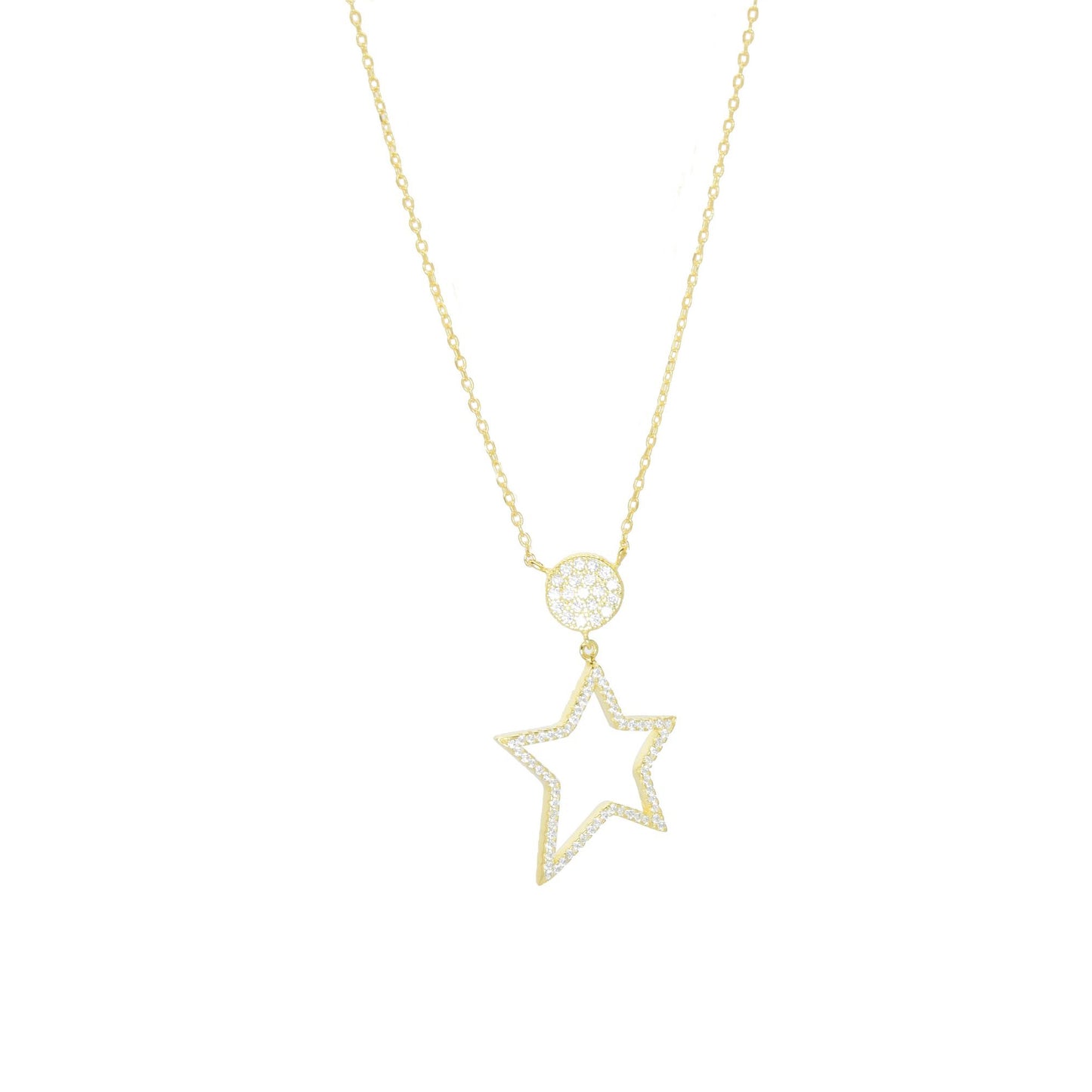 Sparkling Star Necklace