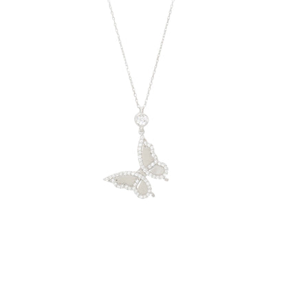 Sparkling Butterfly Necklace