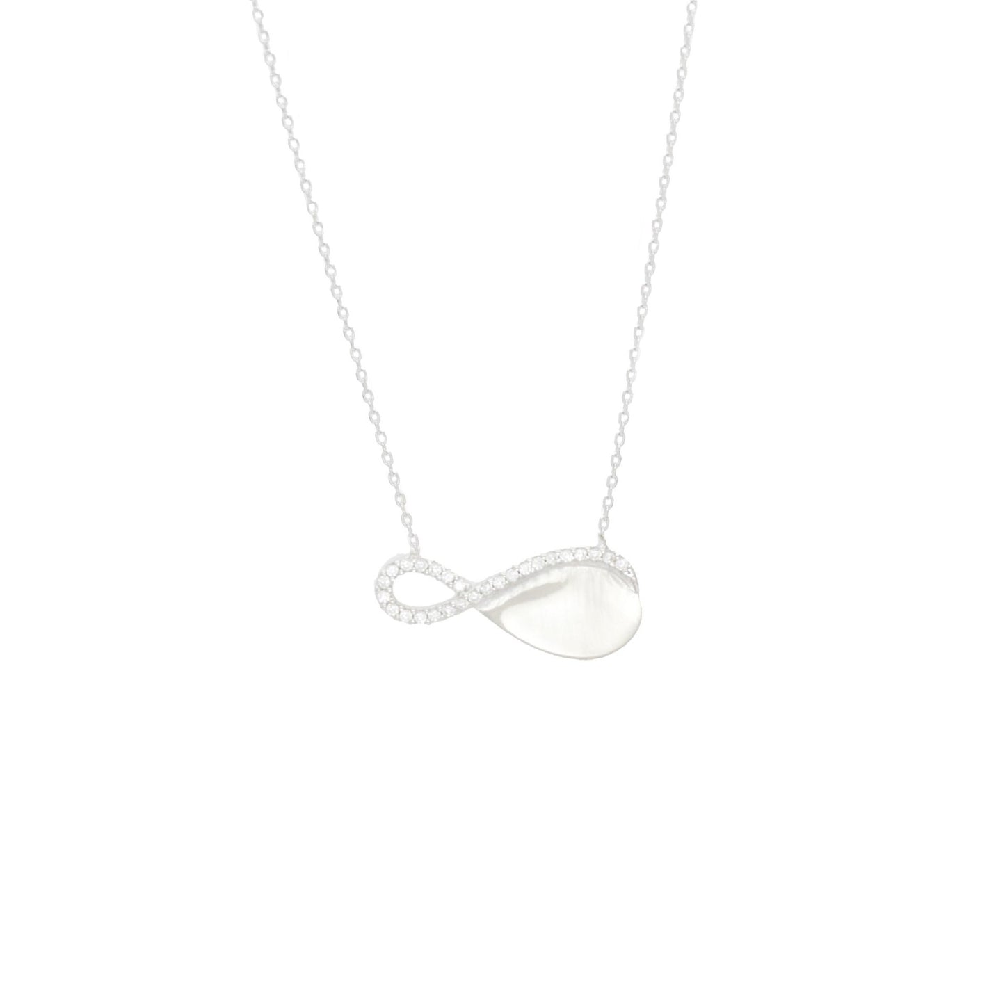 Sparkling Infinity Necklace