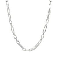 Hollow Chunky Paperclip Chain Necklace image