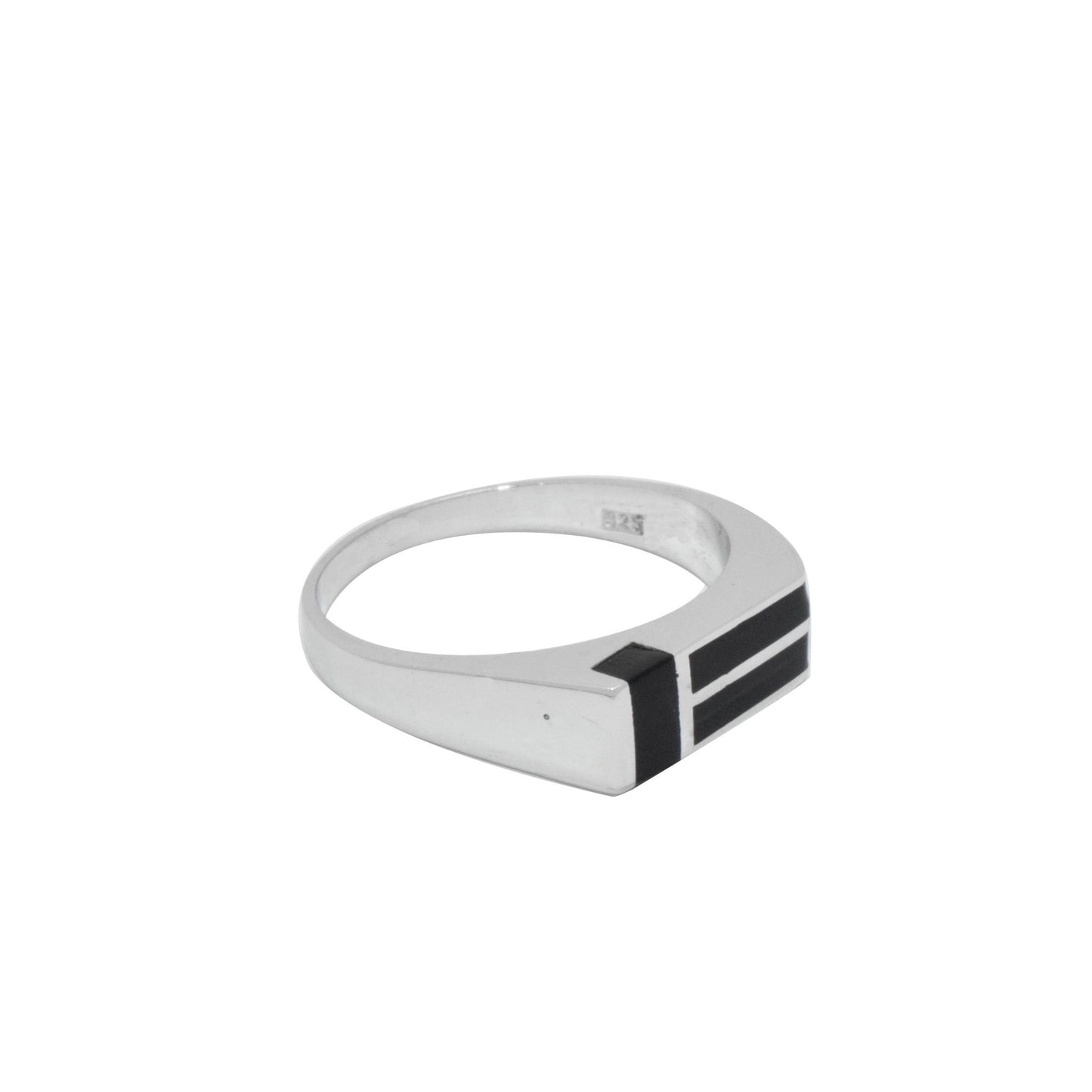 Thin-silver-signet-ring